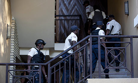 stairs at the Hotel Karibe